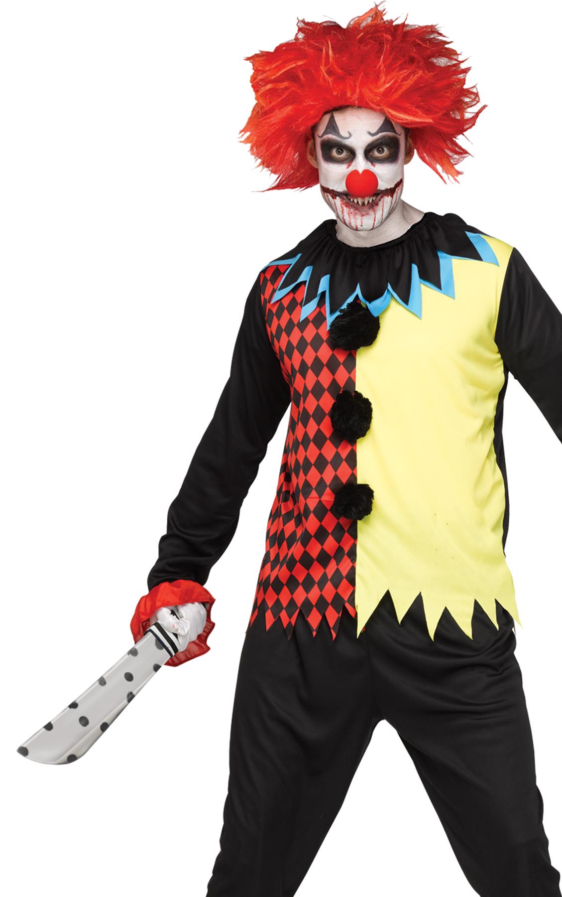 Freakshow Clown Adult Costume