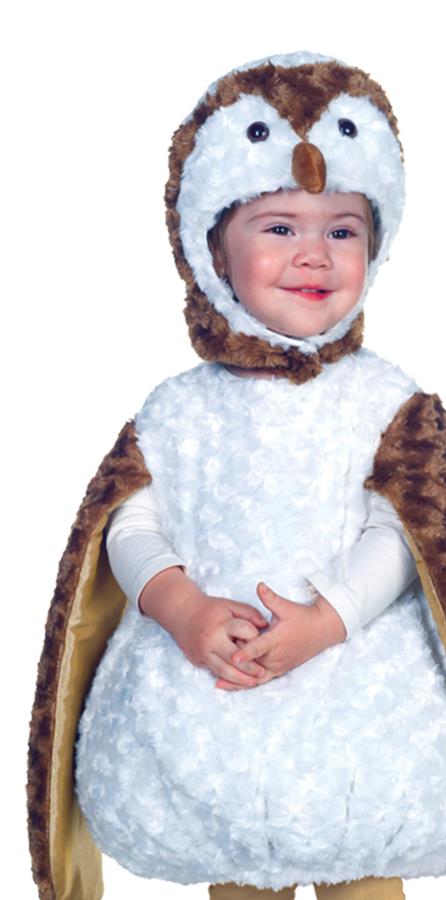 White Barn Owl Toddler Costume