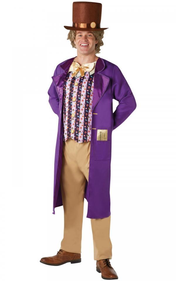 Willy Wonka and the Chocolate Factory Willy Wonka Deluxe Adult Costume