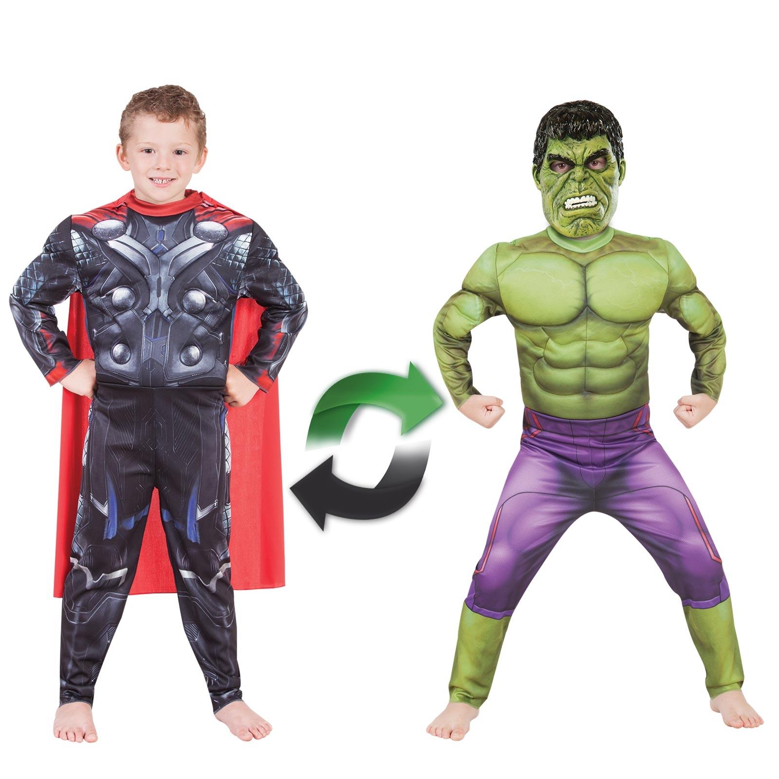 Thor to Hulk Deluxe Reversible Child Costume
