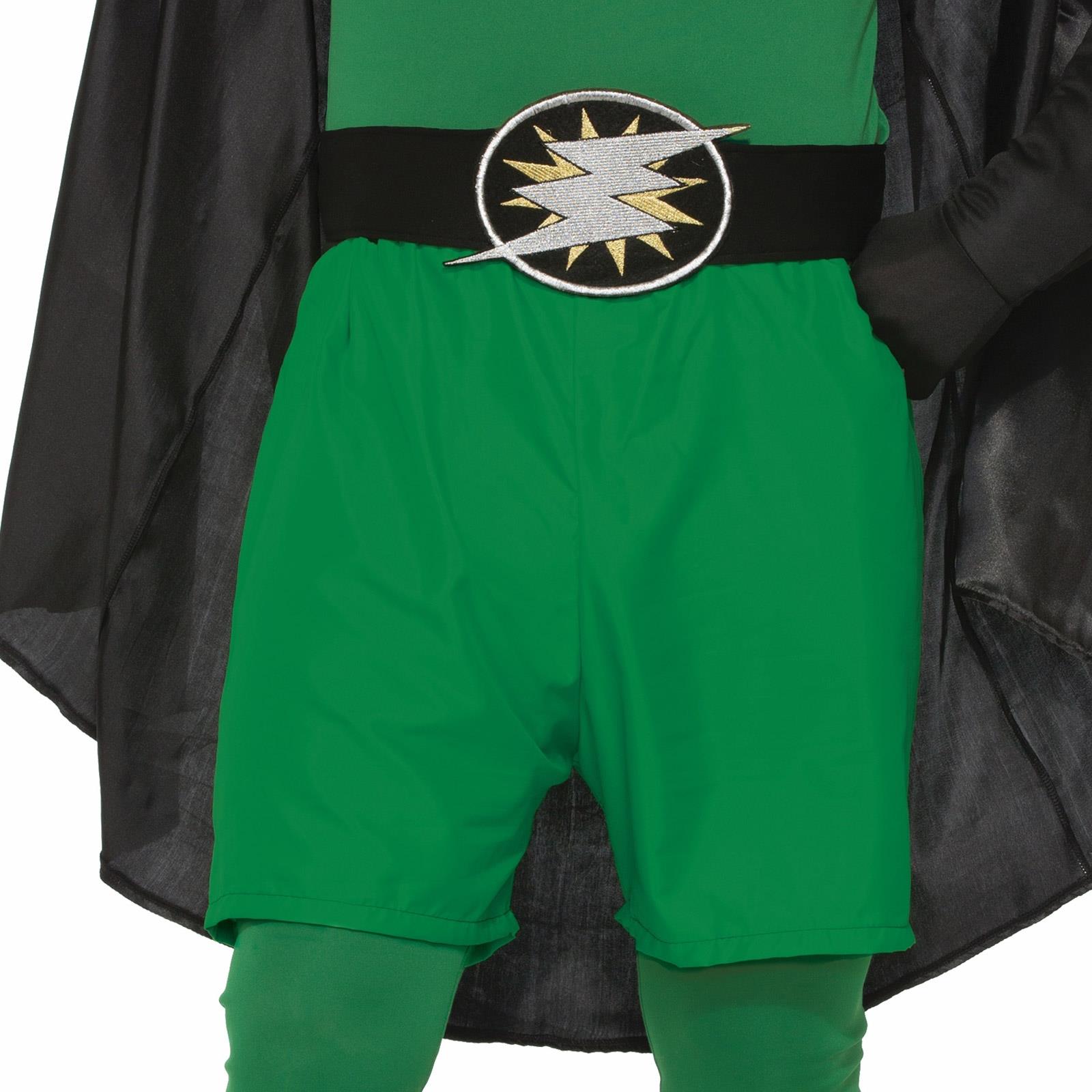 Superhero Green Boxer Shorts Adult Costume Accessory