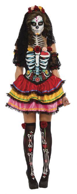 Day of the Dead Senorita Adult Costume