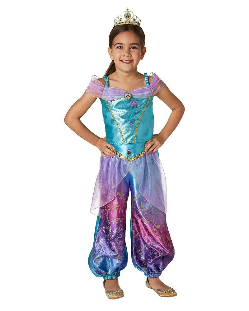 Aladdin Jasmine Rainbow Deluxe Child Costume
