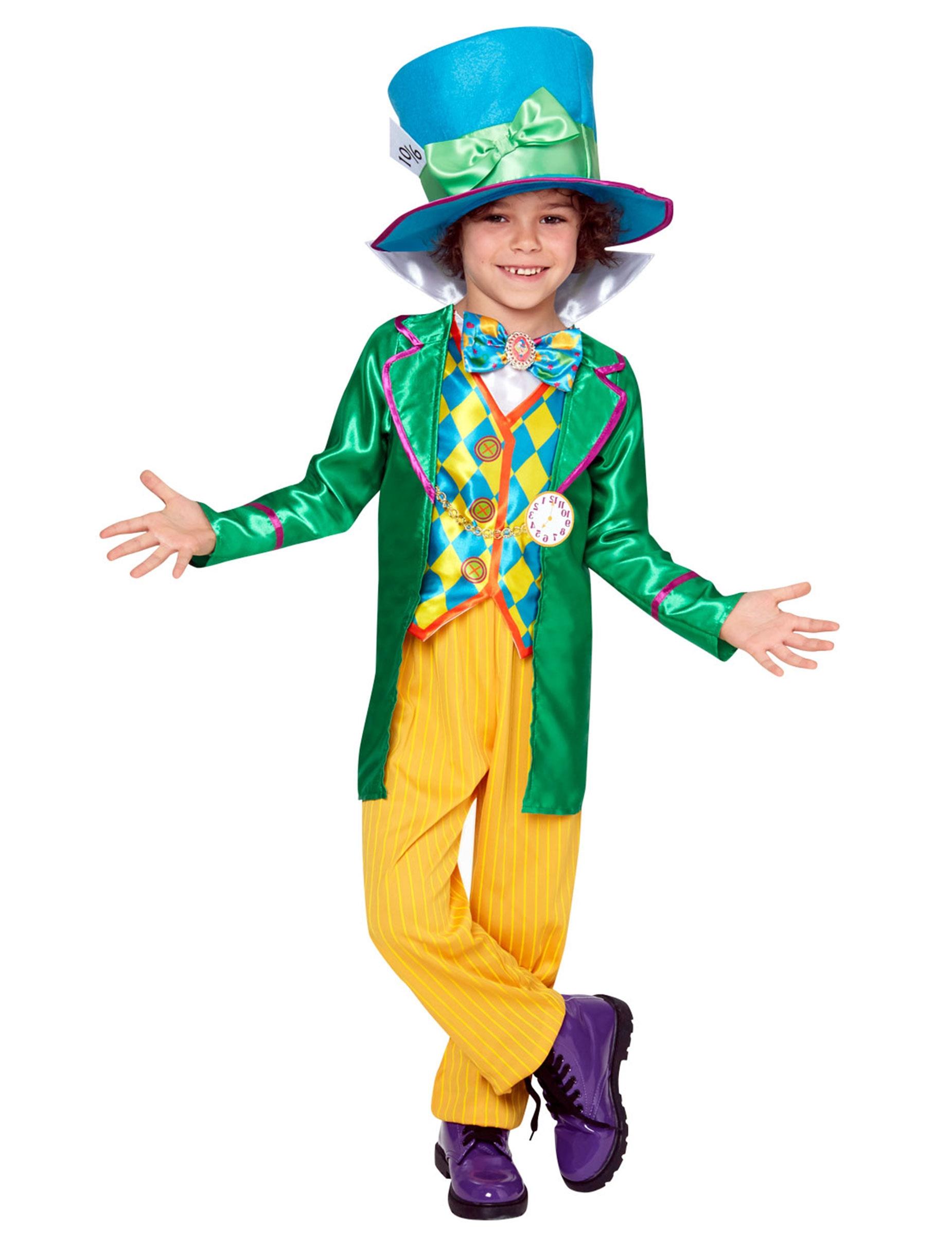 Alice in Wonderland Mad Hatter Deluxe Child Costume