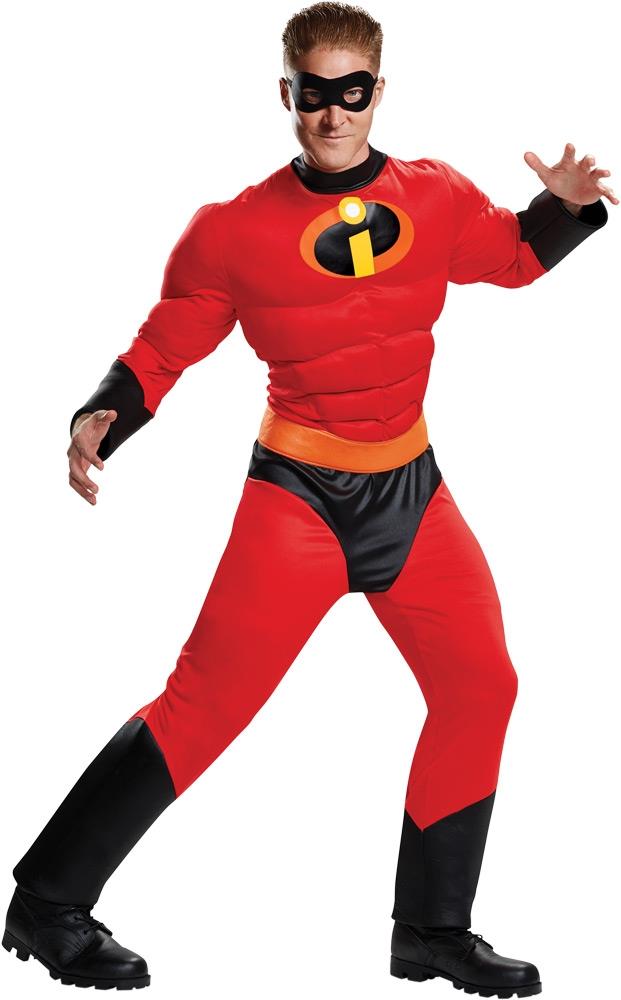 The Incredibles Mr. Incredible Muscle Adult Costume