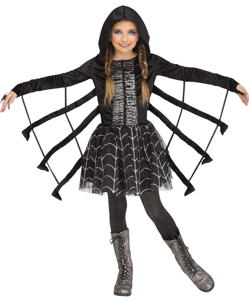 Sparkling Spider Child Costume