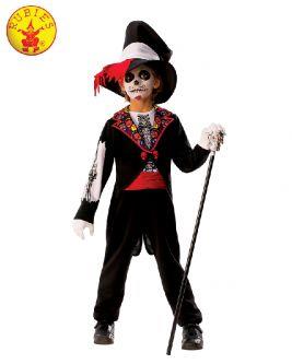 Day of the Dead Boy Child Costume