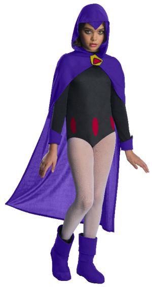 Teen Titans Raven Deluxe Child Costume