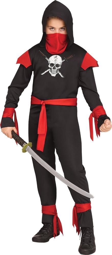 Skull Ninja Black Child Costume