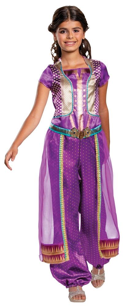 Aladdin Movie Jasmine Purple Classic Child Costume 4-6
