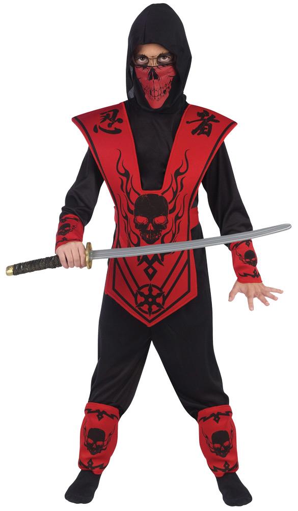 Ninja Skull Child Costume