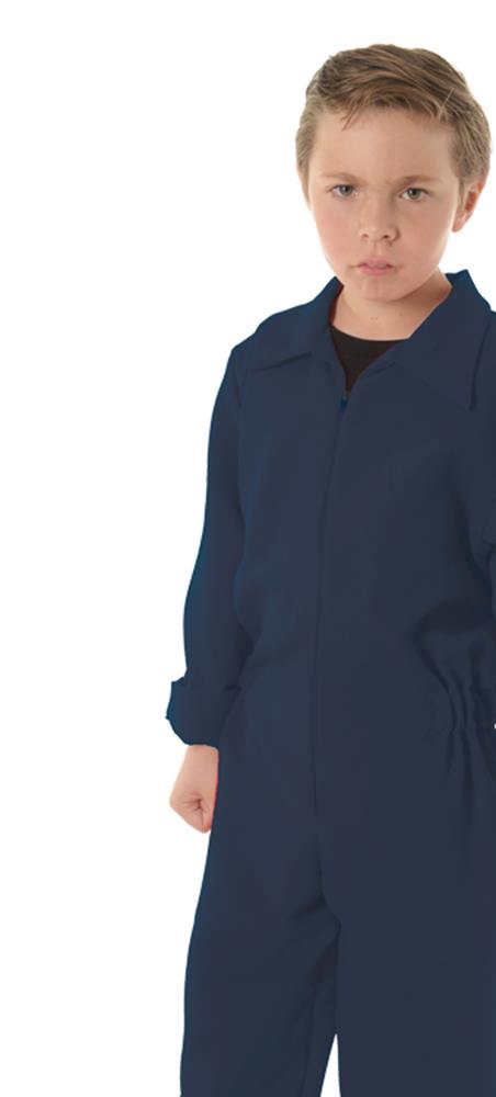 Dark Blue Boiler Suit Child Costume
