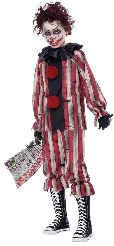 Nightmare Clown Child Costume