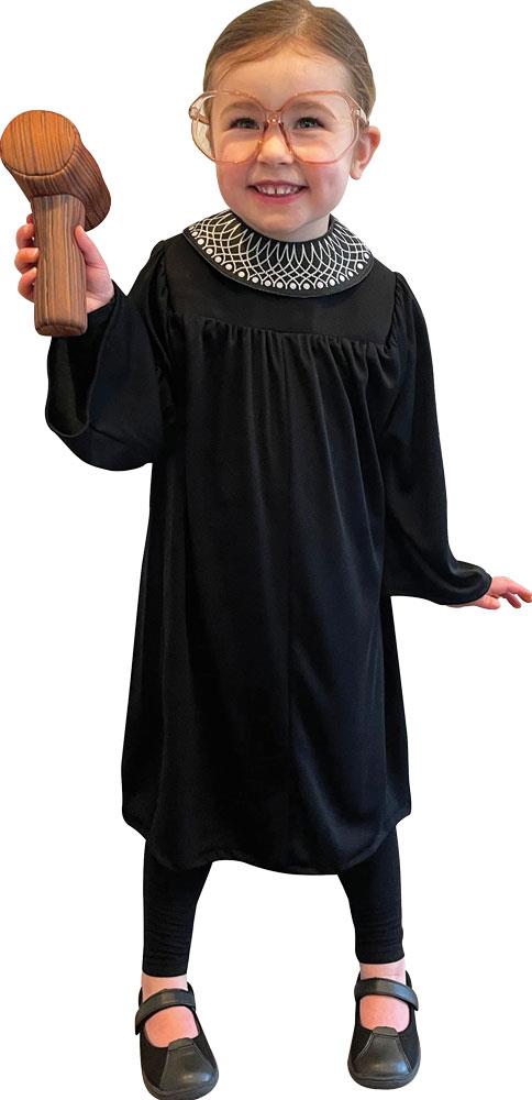 Supreme Justice Robe Ruth Bader Ginsberg Child Costume