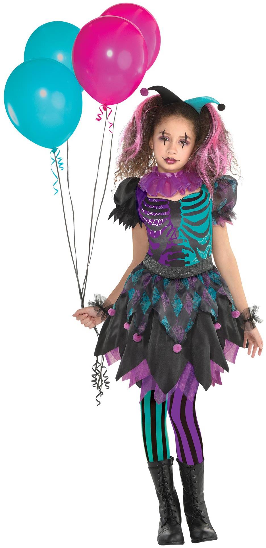 Haunted Harlequin Child Costume