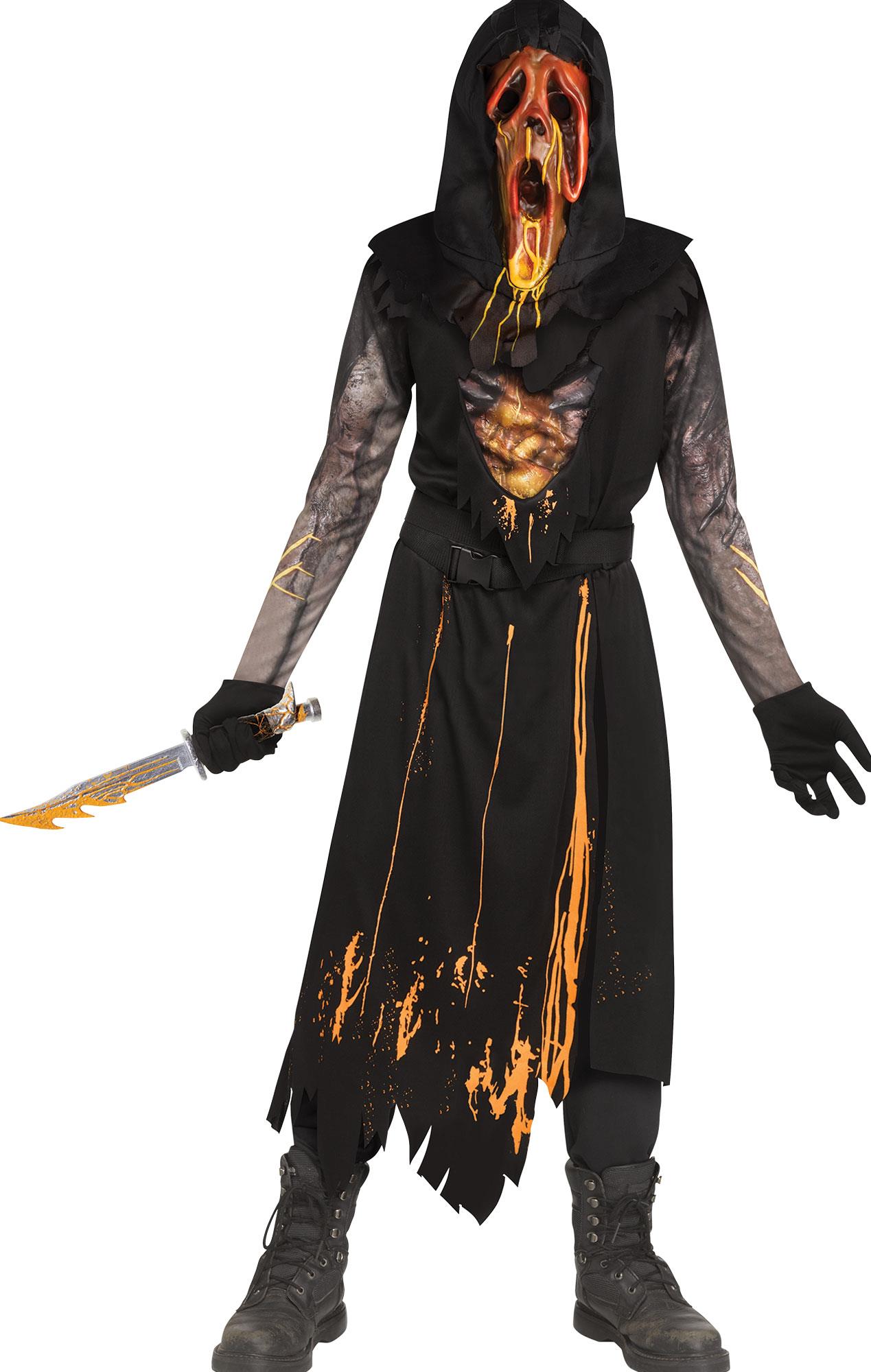 Dead By Daylight Scorched Ghost Face Child Costume