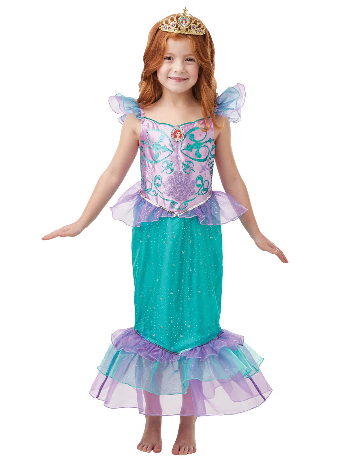The Little Mermaid Ariel Glitter and Sparkle Child Costume