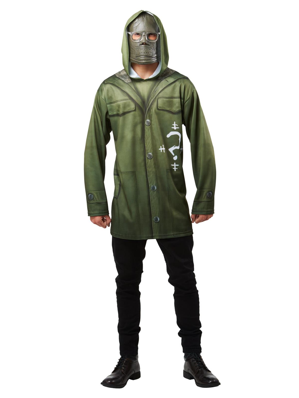 The Batman Riddler Top Adult Costume