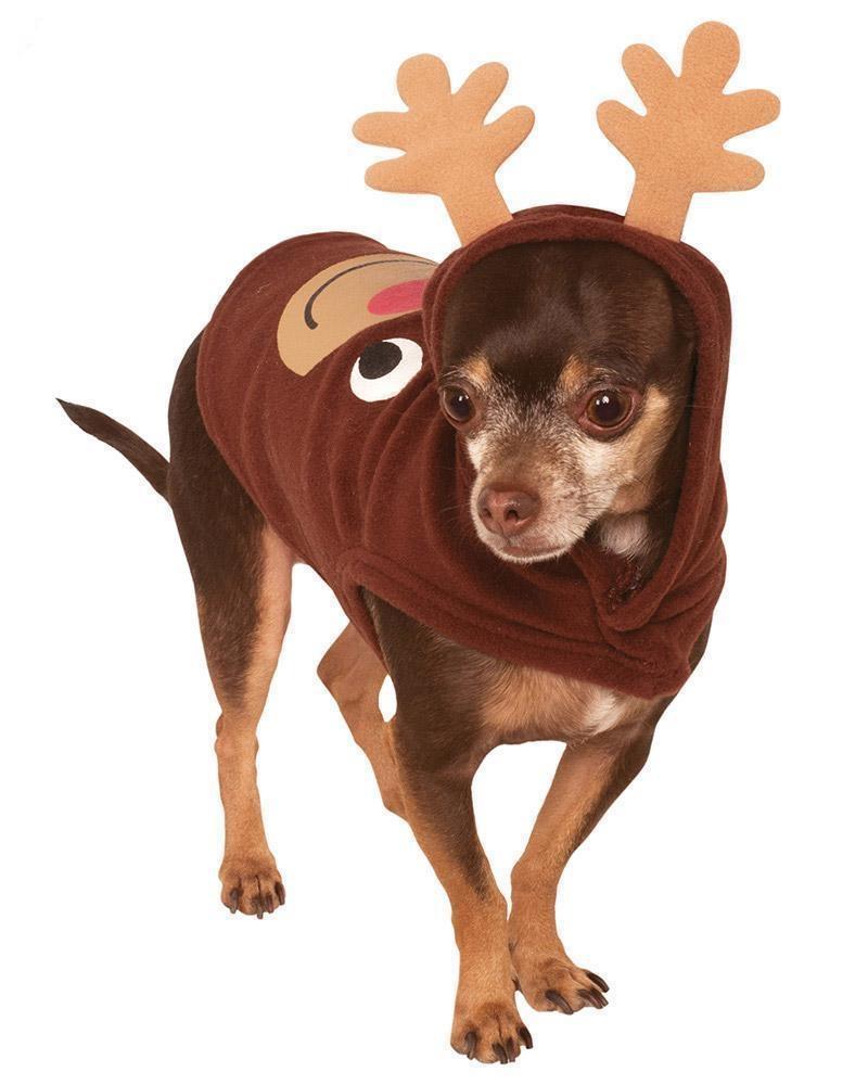 Reindeer Hoodie Pet Costume