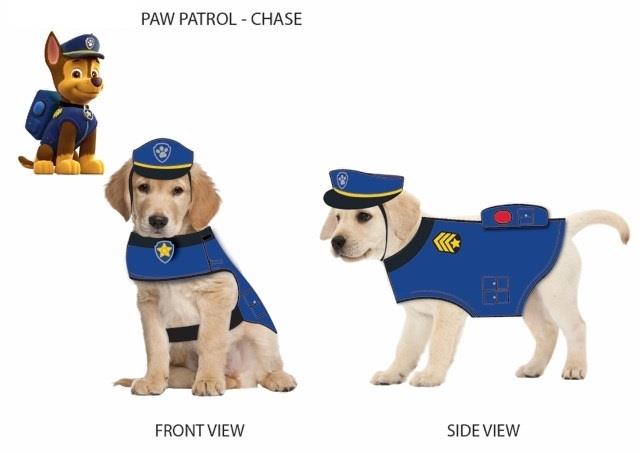 Paw Patrol Chase Pet Costume