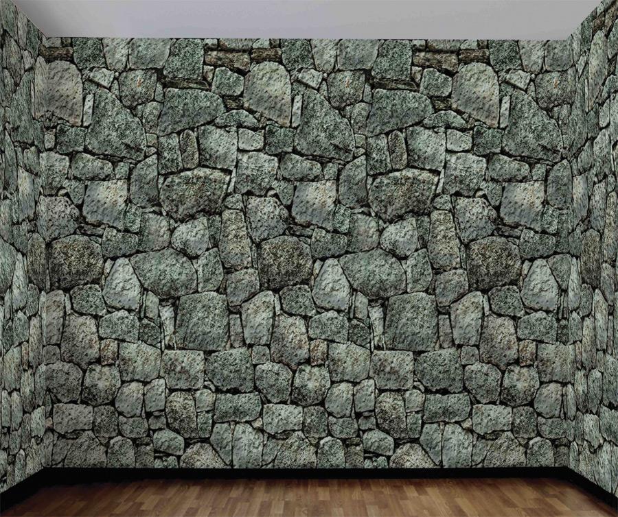Stone Wall Roll Backdrop 20ft x 4ft
