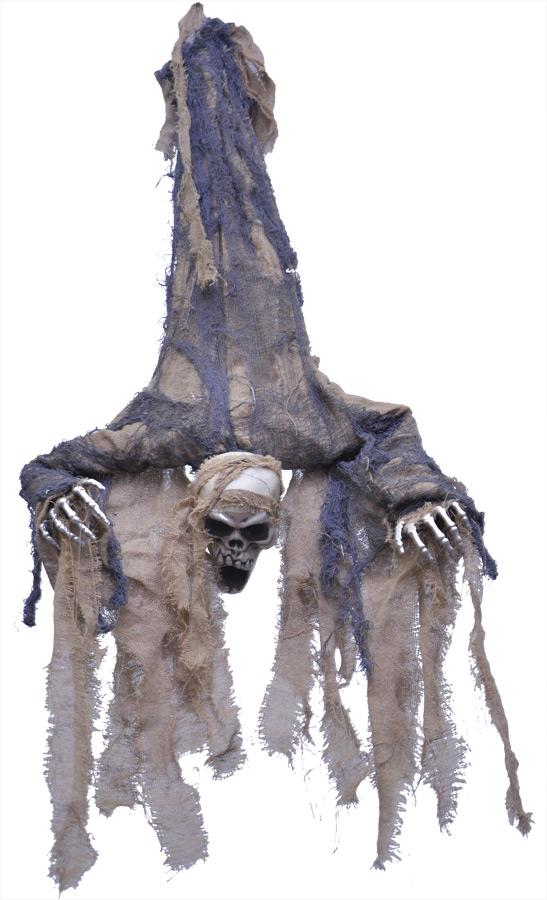 Hanging Upside Down Ghoul 36in Halloween Prop