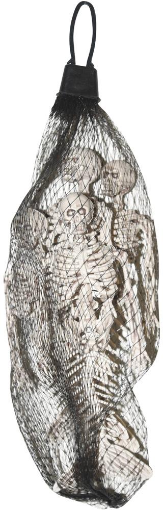 Mini Mermaid Skeleton Halloween Props Pack of 4