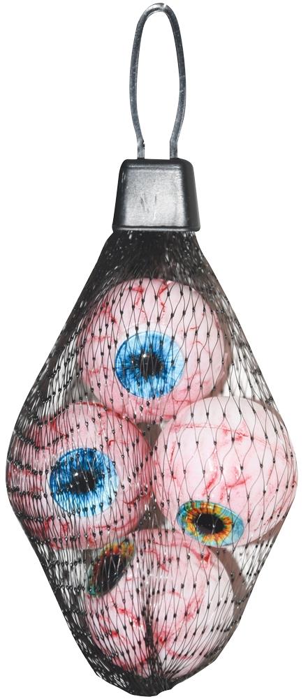 Human Eyes in Bag Halloween Prop Pack of 4
