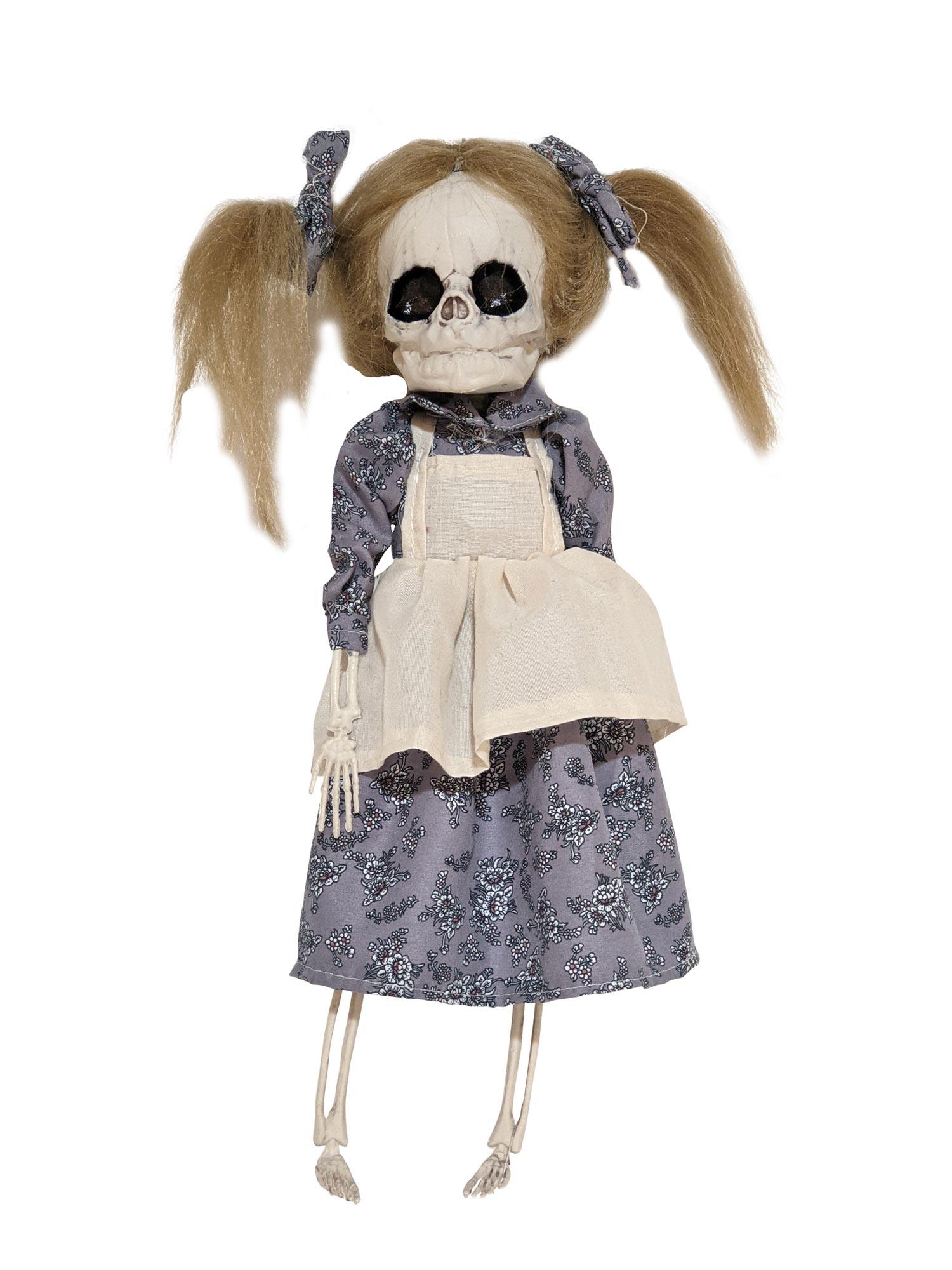 Hanging Skeleton Doll 16in Halloween Prop