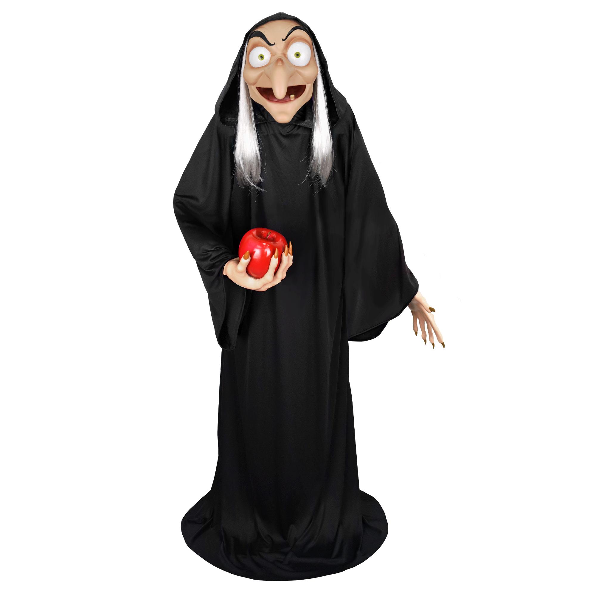 Snow White Evil Queen Witch Animated Halloween Prop
