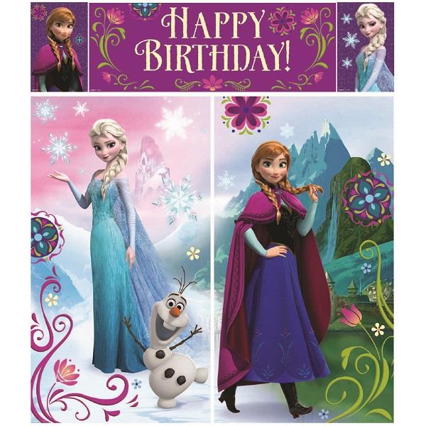 Frozen Scene Setter Wall Decoration Kit