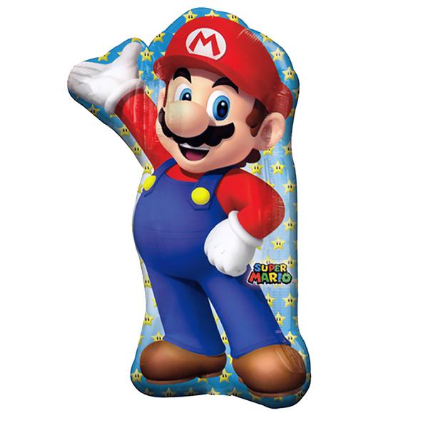 Shape Super Mario Bros. Character 55cm x 83cm Foil Balloon