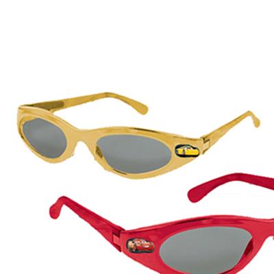 Cars 3 Metallic Look Child Glasses Favours Pack of 6