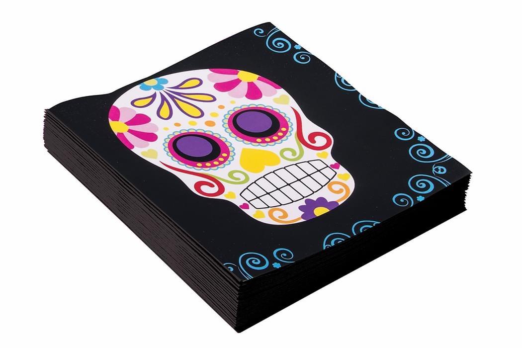 Day of the Dead 10x10in Napkins Pack of 16