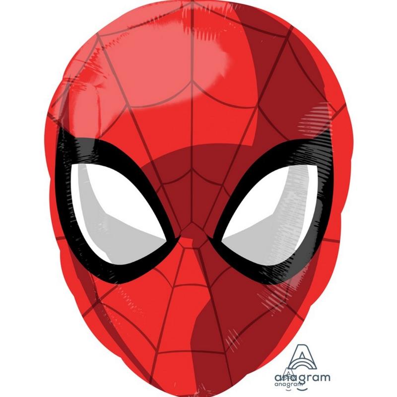 Spider-Man Animated Head Junior Shape XL Foil Balloon
