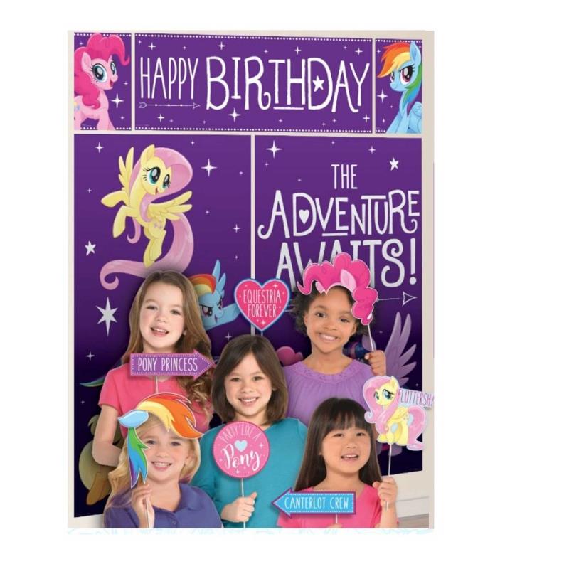 My Little Pony Friendship Adventures Scene Setter & Photo Prop Kit