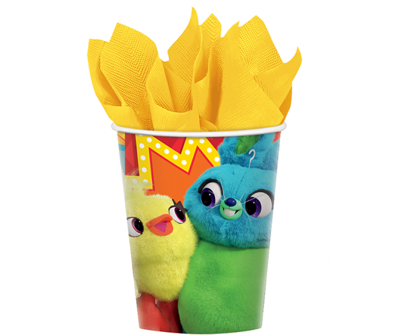 Toy Story 4 266ml Paper Cups Pack of 8