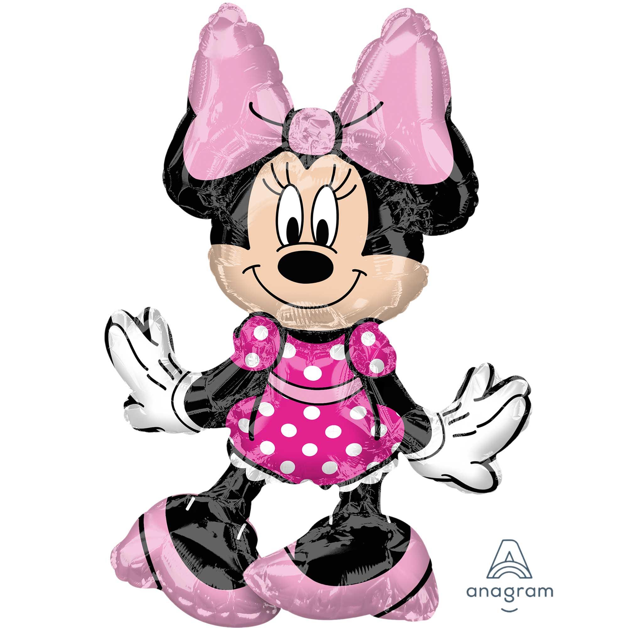 Minnie Mouse Sitting Foil Balloon