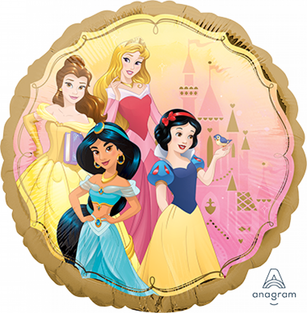 Disney Princesses Once Upon a Time 45cm Standard HX Foil Balloon