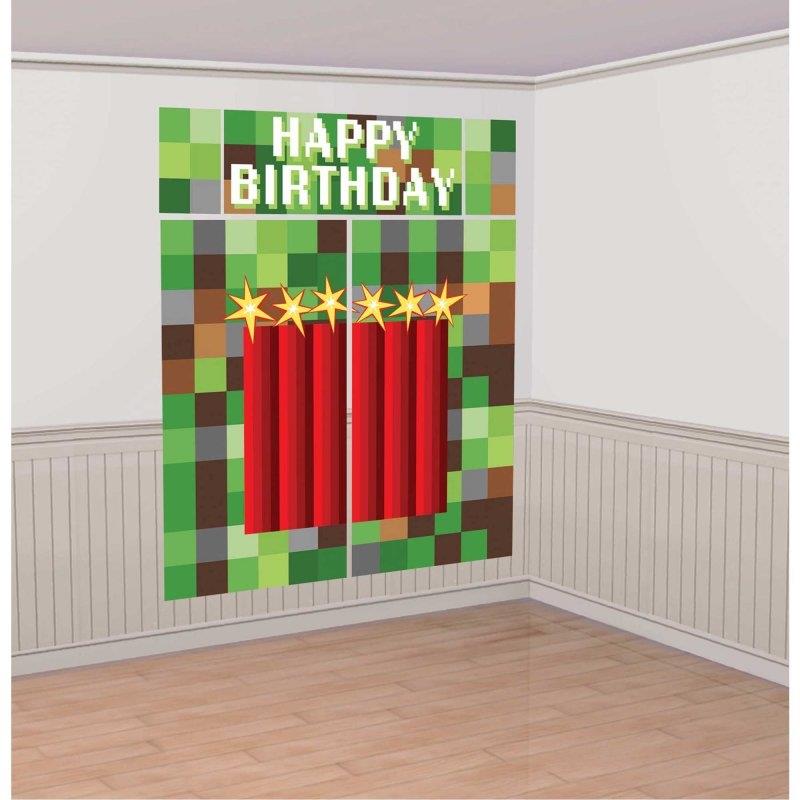TNT Party Happy Birthday Scene Setter Wall Decoration Kit