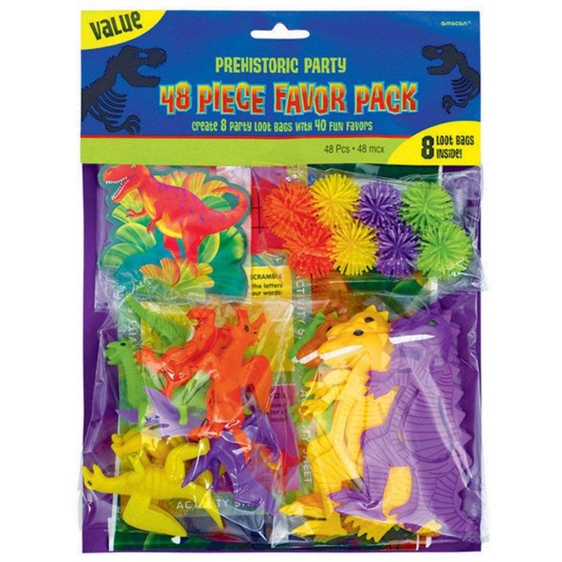 Prehistoric Party Favour Value Mix Pack of 48