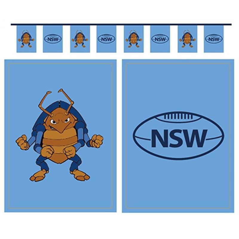 NSW Cockroach Flag Pennant Banner
