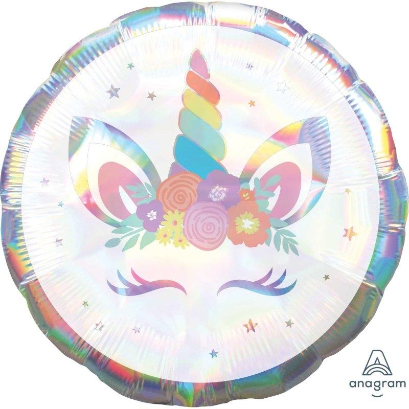 Unicorn Party Jumbo Iridescent Foil Balloon