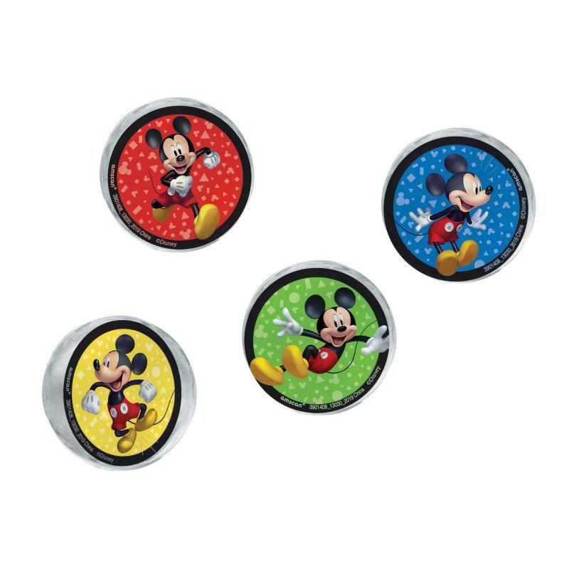 Mickey Mouse Forever Bounce Ball Favours Pack of 4