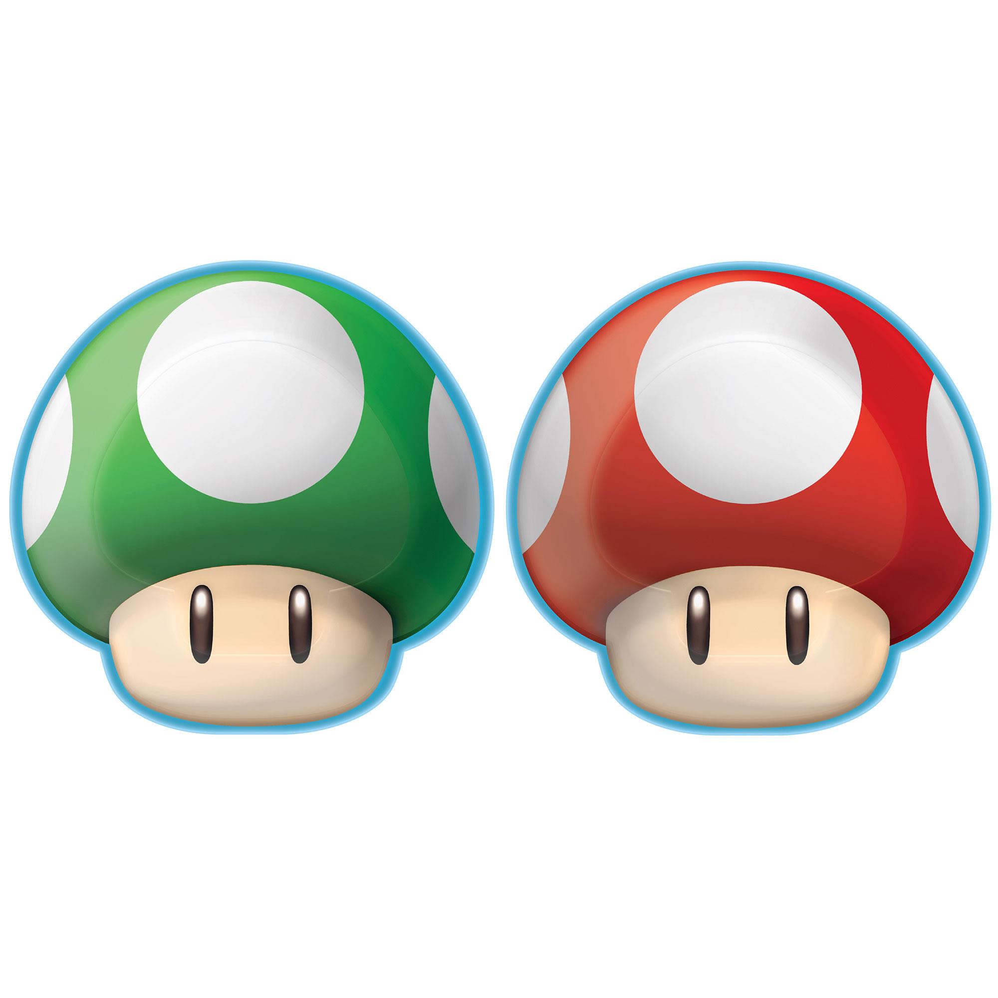 Super Mario Bros. Shaped Paper Plates Pack of 8