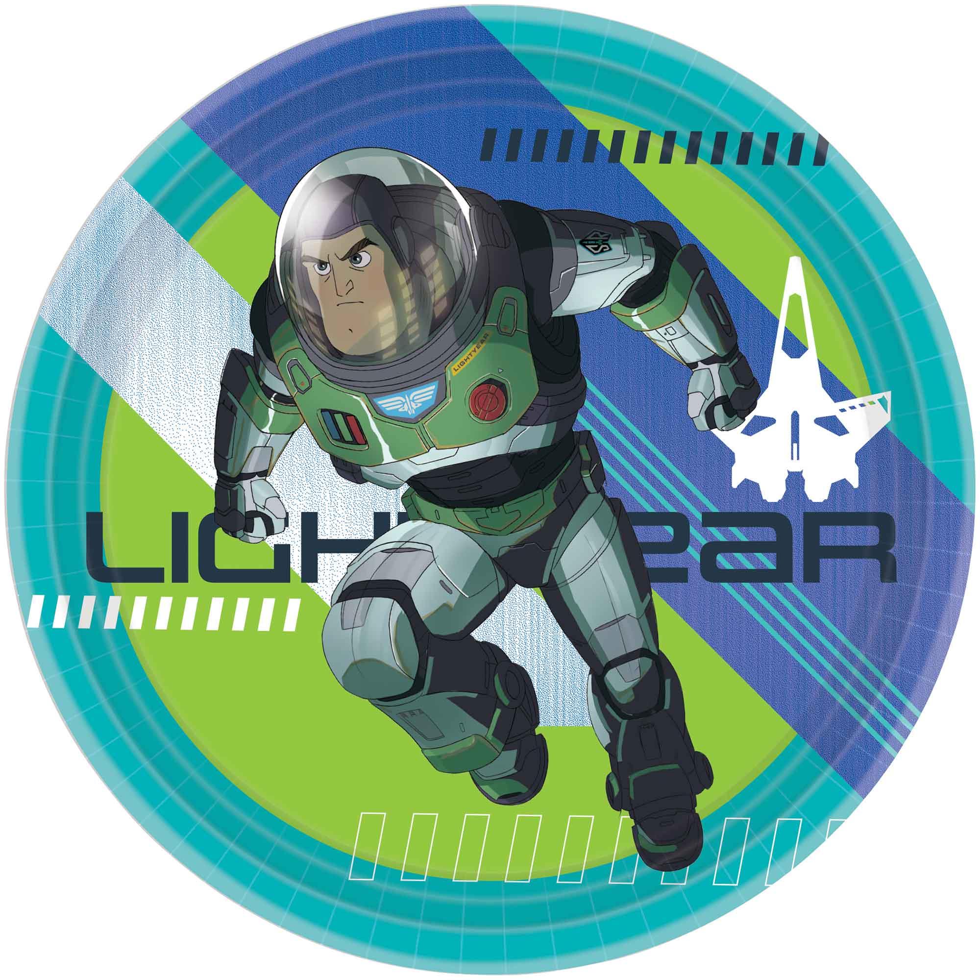 Buzz Lightyear 23cm Paper Plates Pack of 8