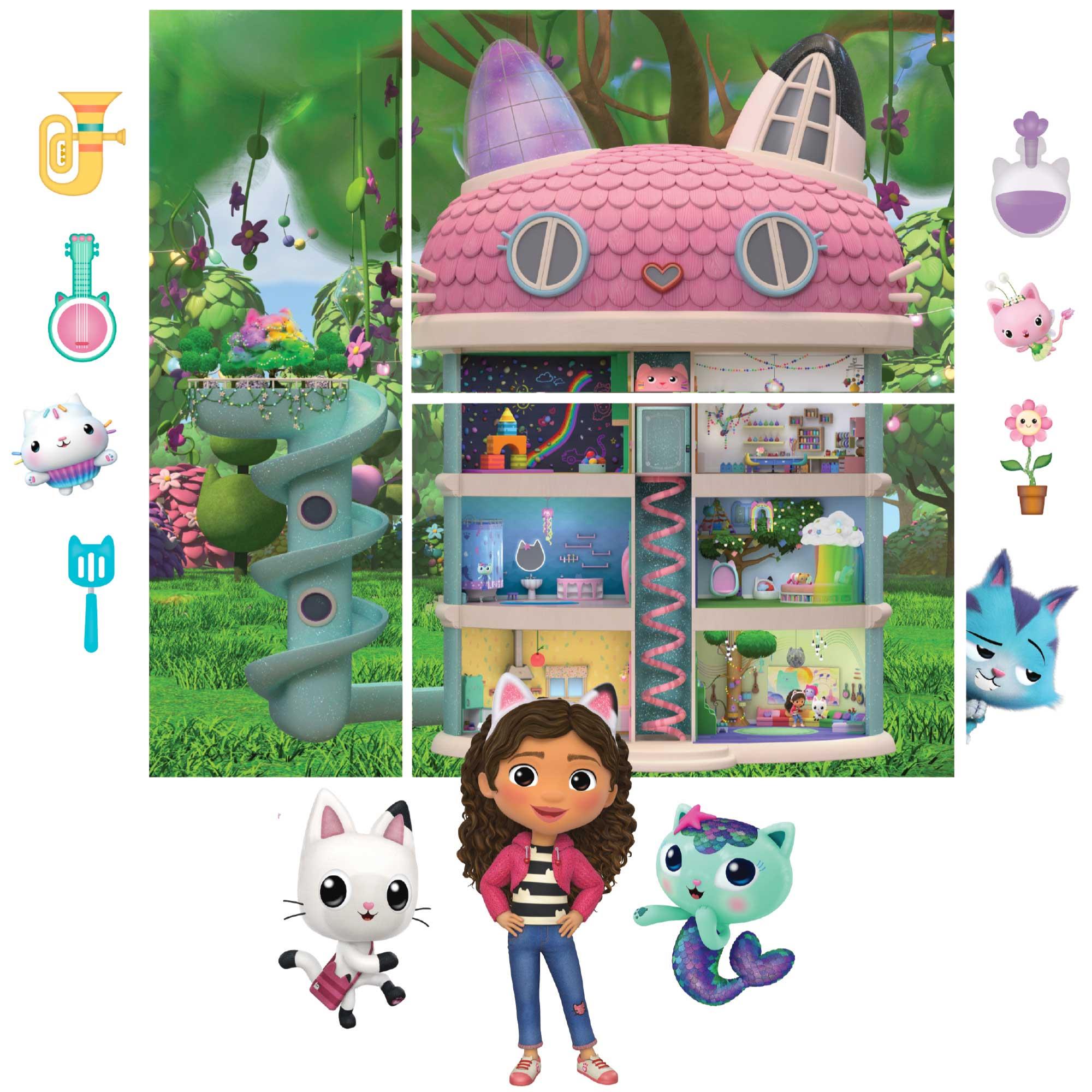 Gabby's Dollhouse Scene Setters Room Decorating Kit