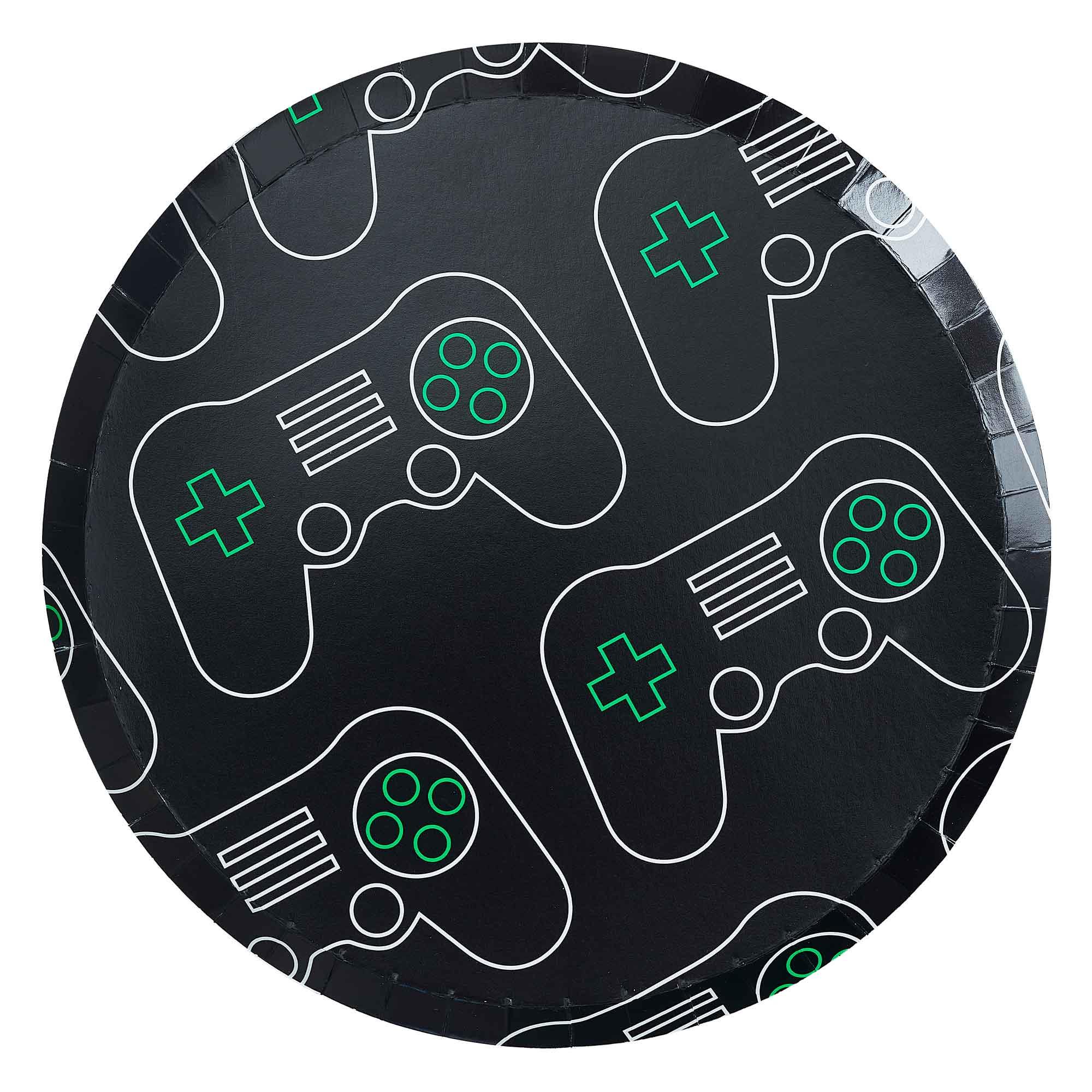 Game Controller Paper Plates Pack of 8