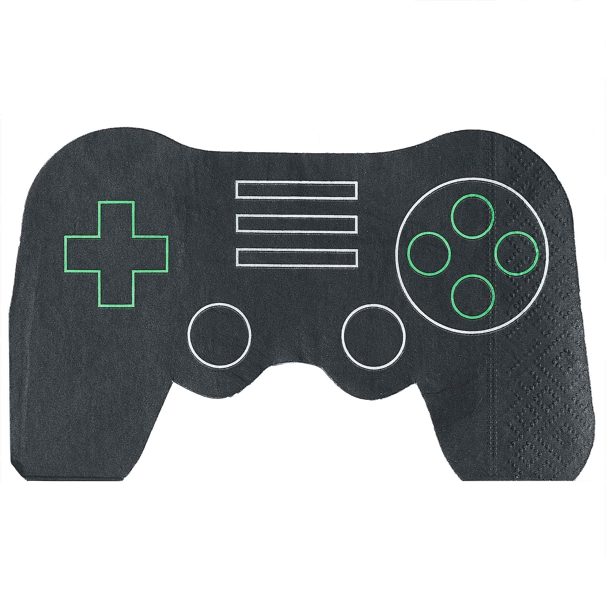 Game Controller Shaped Napkins Pack of 16