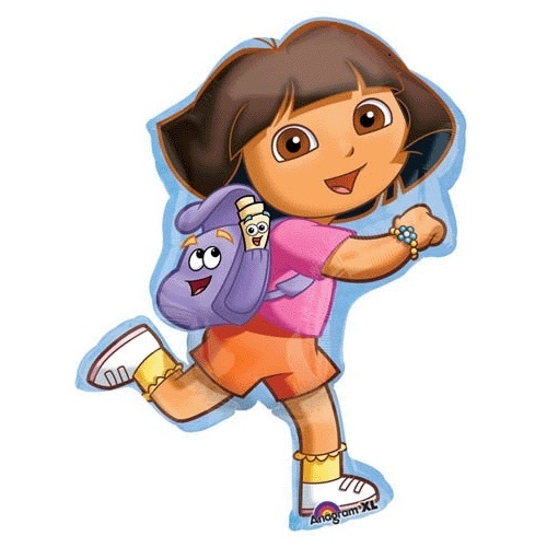Dora The Explorer Supershape Jumbo Helium Balloon